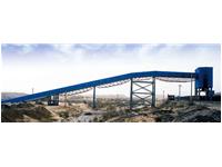 內蒙古東勝萬利礦區鐵路裝車網架輸煤棧橋